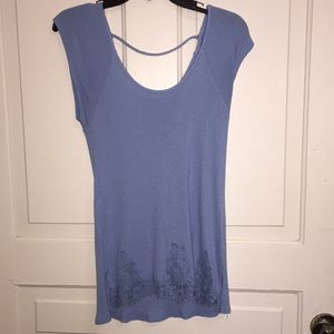 Carolina blue top